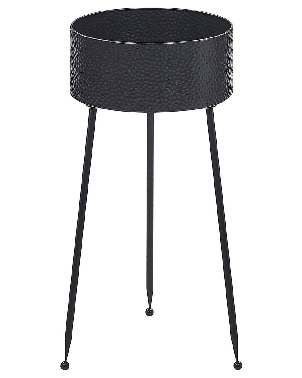 Pidestall LEIKA 29 cm Metall Svart