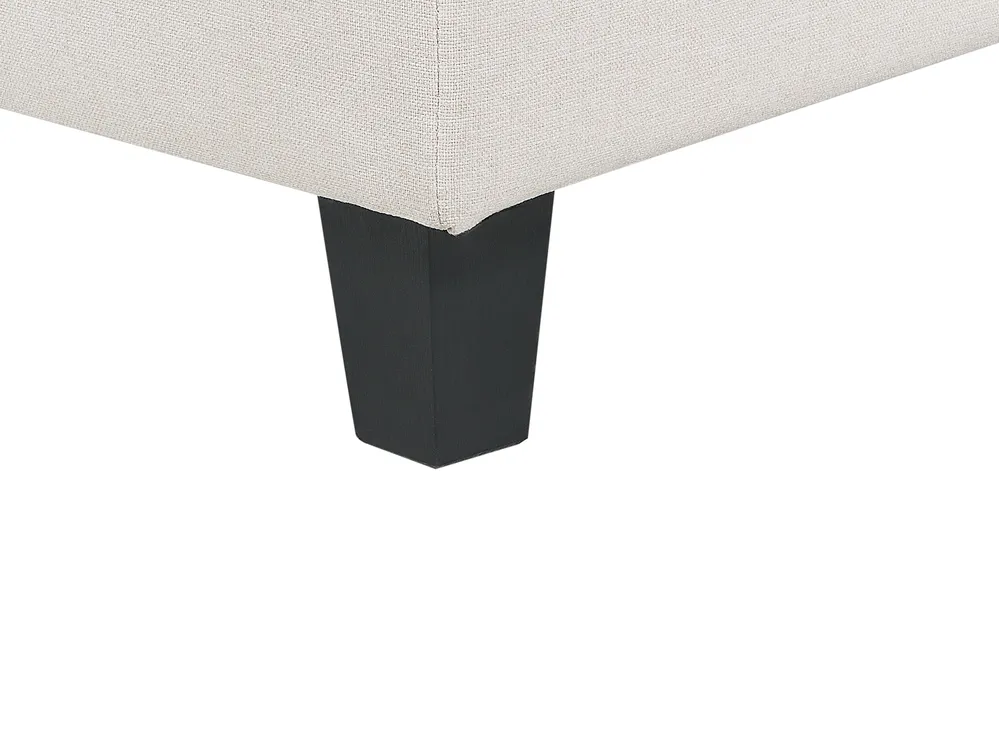 Modular Corner Sofa 5 Seater UNSTAD Fabric Light Beige Right Hand_925369