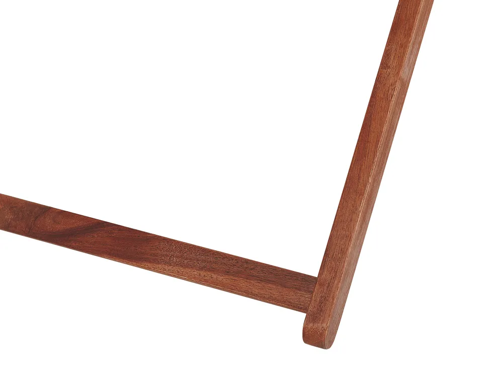 Folding Deck Chair AVELLINO Acacia Wood Off-White_779445