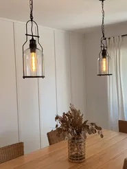 Pendant Lamp BASHILO Metal Black_824836