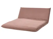 Sofa Bed 2 Seater ROROS Faux Linen Brown_1038956