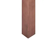 Trädgårdsbänk med dyna TUSCANIA 160 cm Eukalyptusträ Blå_1153888