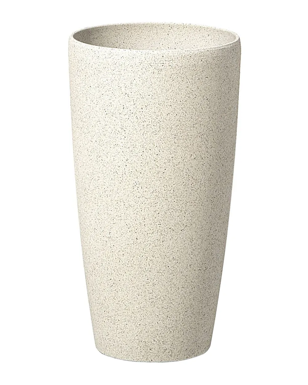 Set med 2 växtkrukor ABDERA 23 cm Ljusbeige_841228