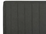 Adjustable Bed Fabric CASTELLAN 90 x 200 cm (EU Single) Dark Grey_987349
