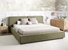 Bed Fabric LINARDS 180 x 200 cm (EU Super King) Olive Green