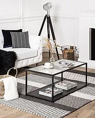 Rug AKKAYA Grey 140 x 200 cm Wool_1177377