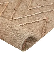 Teppe DADAY Beige 140 x 200 cm Jute_853601