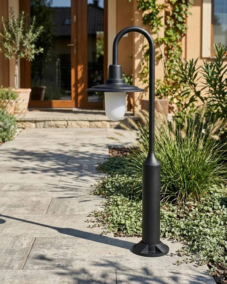 Outdoor LED Bollard Lamp ABEDES Black_1105362