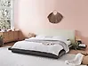 Bed Faux Leather ZEN 180 x 200 cm (EU Super King) Dark Ash Wood