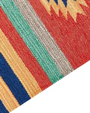 Rug HATIS Multicolour 80 x 300 cm Kilim Cotton_869546