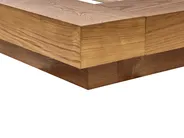 Waterbed Boucle ZEN 180 x 200 cm (EU Super King) Natural Ash Wood_1079800