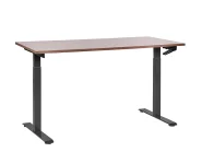 Manuellt höj- och sänkbart skrivbord DESTINES 160 cm 72 cm Brun/ Svart_898979