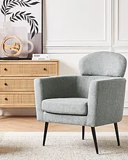 Armchair SOBY Fabric Grey_1154506
