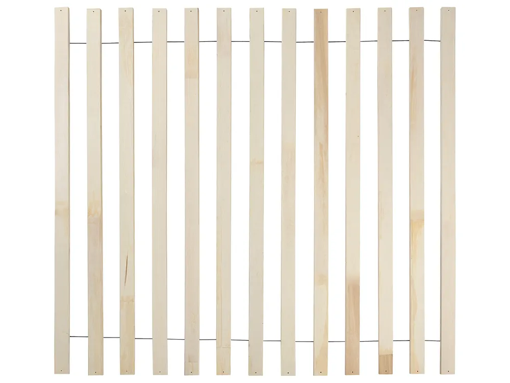 Säng med lamellram Trä BOISSET 160 x 200 cm Mörkbrun_941740