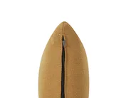 Left-Hand Chaise Longue CHEVANNES Boucle Mustard_942298