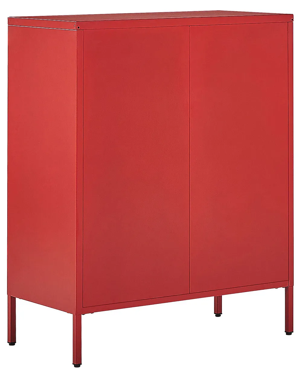 Kommode ENAGO Metall Rød_812240