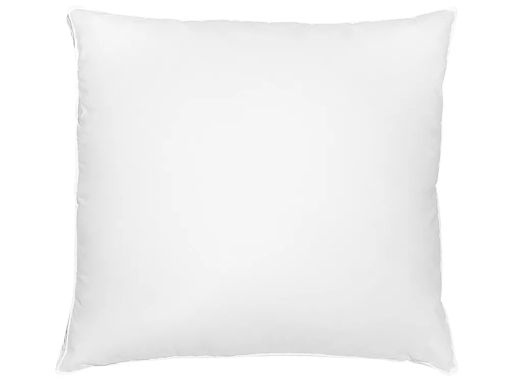 Bed Pillow VIHREN Low 80 x 80 cm Duck Feathers and Down White