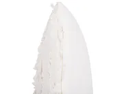 Throw Cushion MAKNEH 45 x 45 cm Cotton White Solid_902055