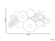 Wall Decor Flower TECHNETIUM 50 cm Multicolour_1007300