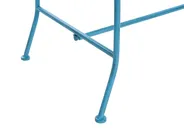 Garden Bench PAVIA 146 cm Metal Blue_1046011