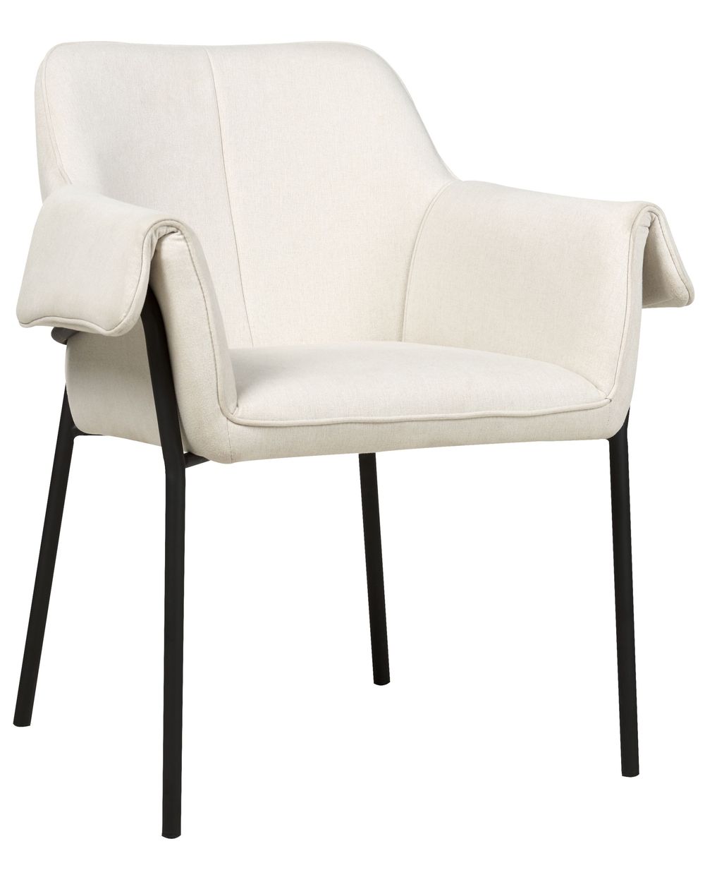 Armchair ARLA Fabric Light Beige