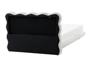 Bed Boucle SOULISSE 120 x 200 cm (EU Small Double) Off-White_1129907