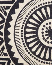 Rug TATVAN Blue ø 120 cm Cotton_756573