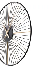 Wall Clock SAZAIS 80 cm Metal Black_1019743