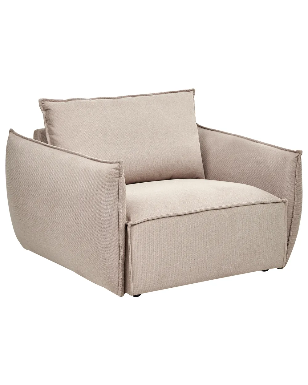 Armchair KUNES Fabric Taupe