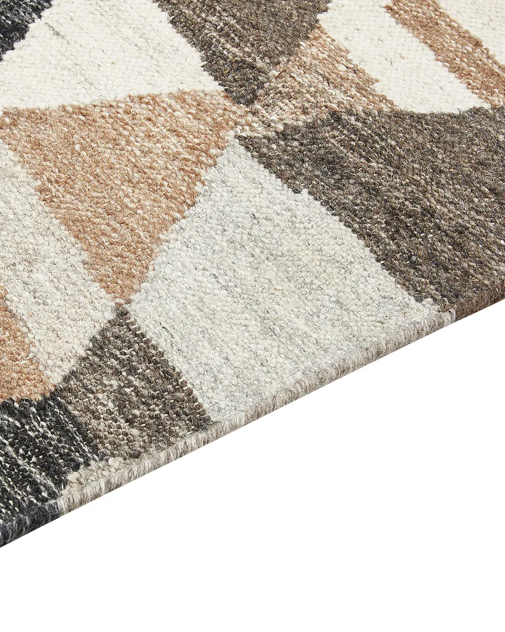 Rug ARGAVAND Beige 200 x 300 cm Kilim Wool_858337