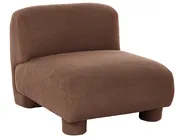 Modulär soffgrupp 4-sits MJALBI Bouclé Brun_1075387