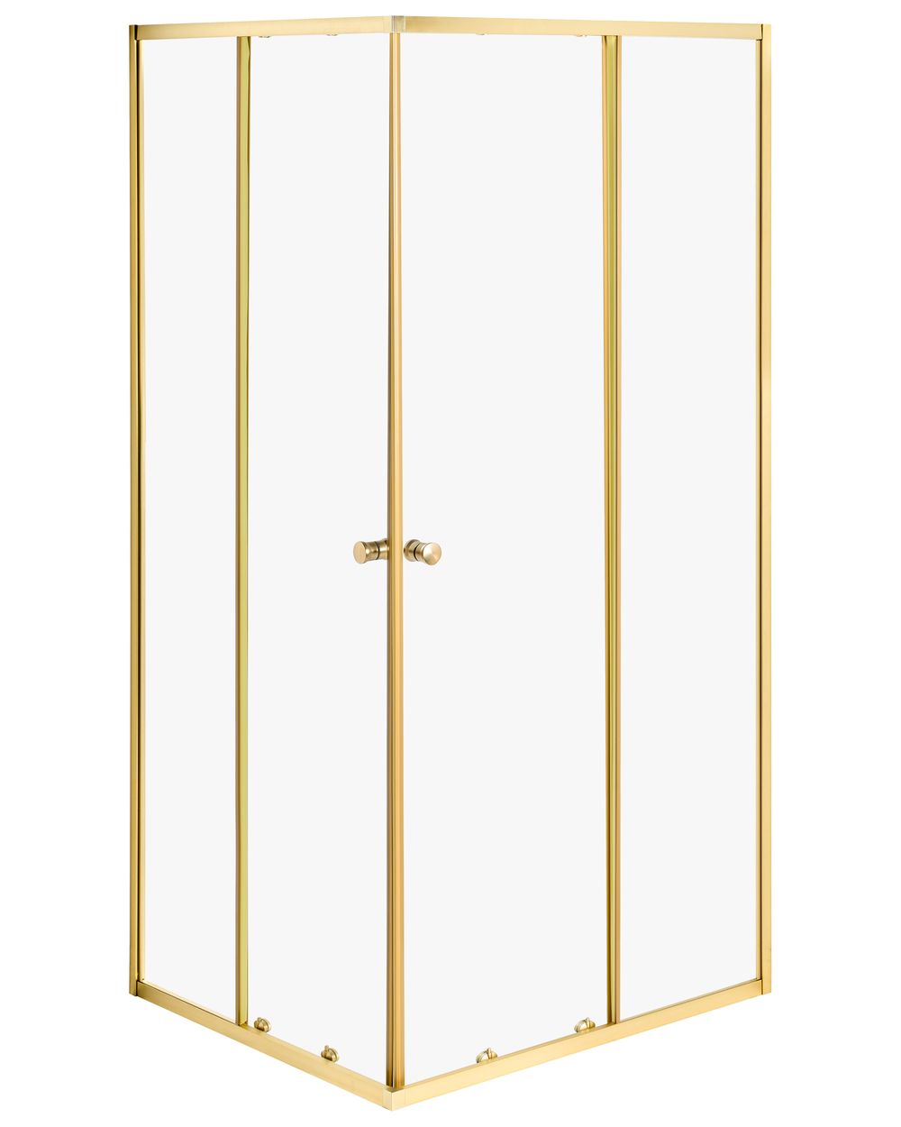 Duschväggar HUAPI 900 x 900 x 1900 mm Guld