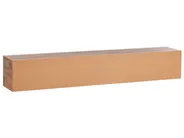 Wall Mounted TV Stand GLADSTONE Brown/ White_973559
