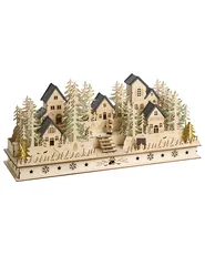 Christmas Decoration LED VANSJO 22 cm Light Brown_1017134