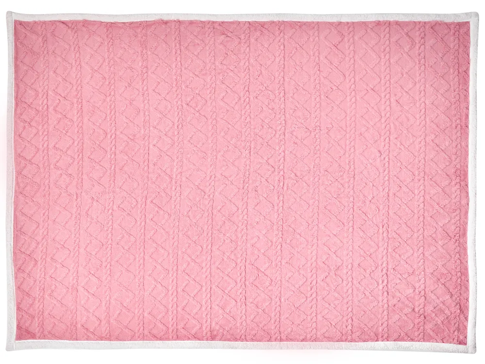 Blanket HONEYCOMB 150 x 200 cm Pink_946957