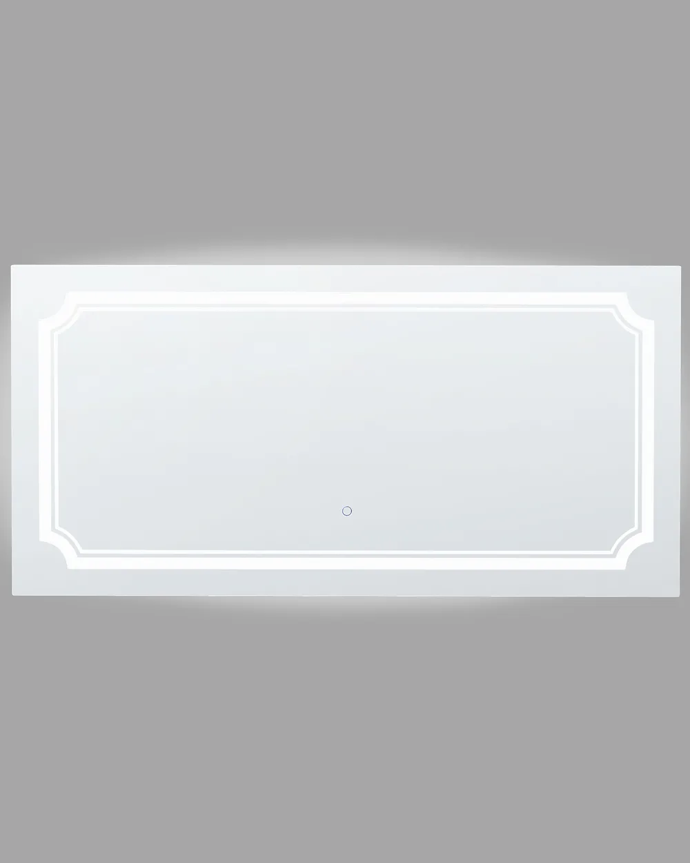 Badrumsspegel med LED ARROMACHNES 120 cm 60 cm Silver_837491