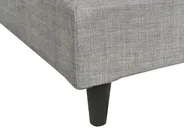 Bed Fabric FITOU 140 x 200 cm (EU Double) Light Grey_875865