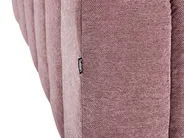 Right-Hand Chaise Longue LANNILS Fabric Pink_942015