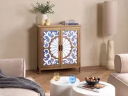 2 Door Sideboard MATARANKA Brown_1059781