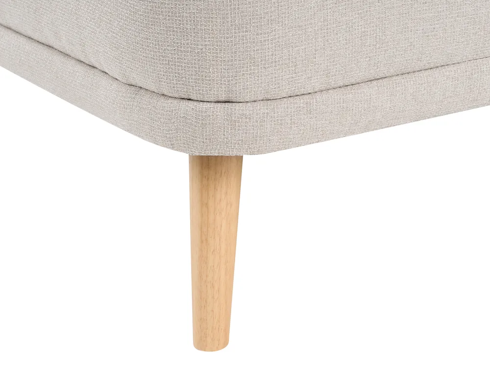 Right-Hand Chaise Longue TANLAY Fabric Light Beige_948406