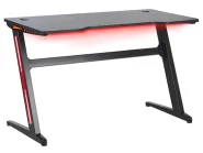Gaming Desk DARFUR 120 cm 60 cm RGB LED Black_795281