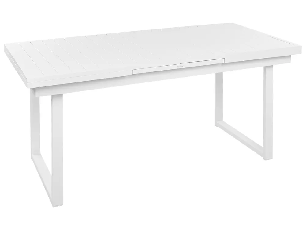 Garden Dining Set 6 Seater VALCANETTO/GROSSETO Metal Grey/ White_938336