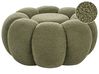Pouffe BEAUFORT Boucle Green