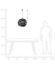 Pendant Lamp SEGRE L Black_747611