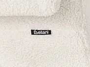 Soffa 2-sits TAMRE Bouclé Off-White/ Mörkbrun_985263