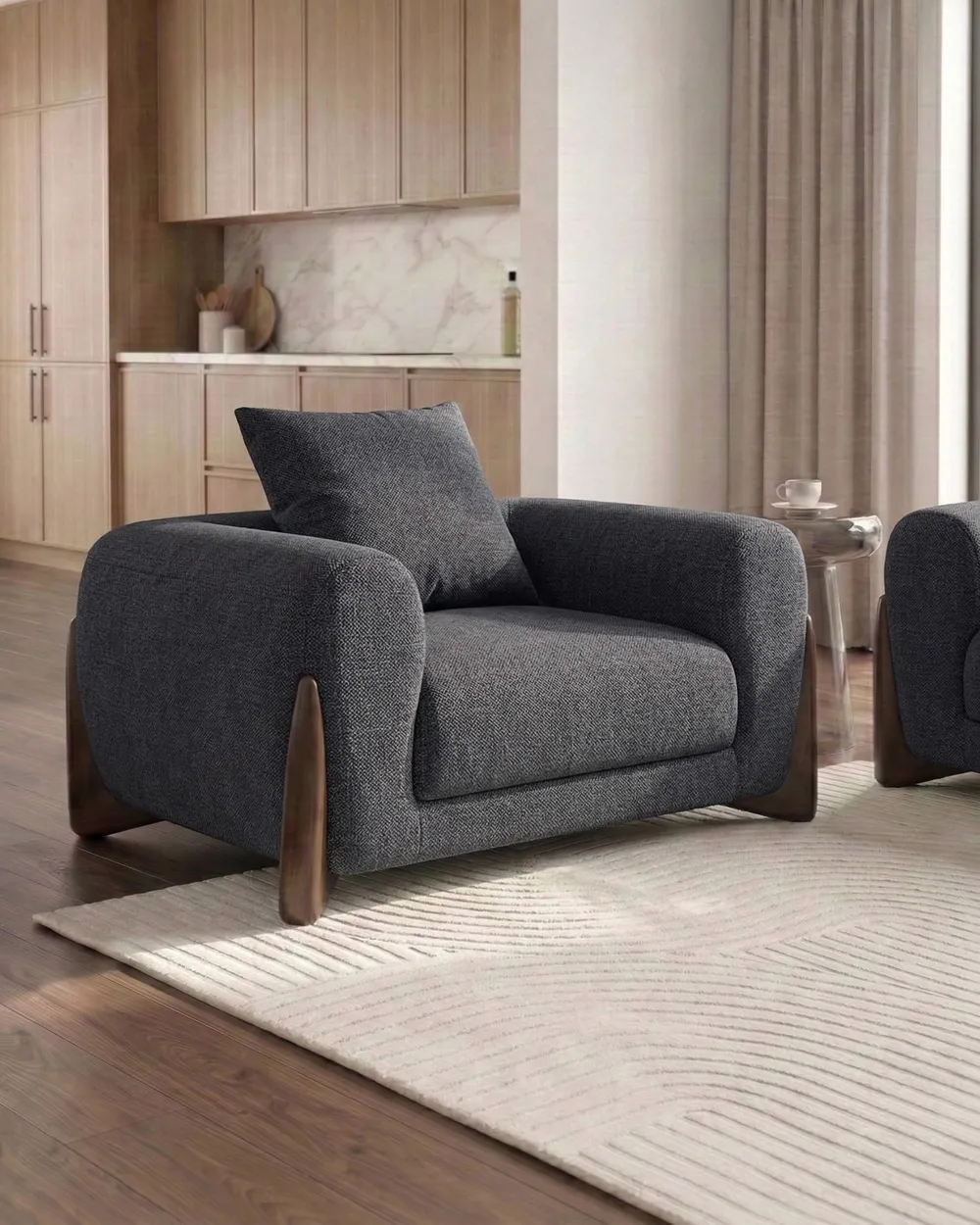 Armchair VINLIDEN Black