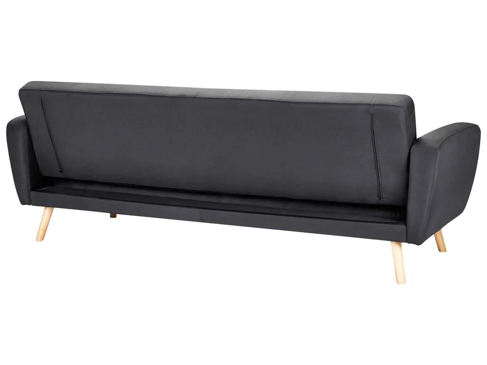 Bäddsoffa 3-sits FLORLI Svart_704148