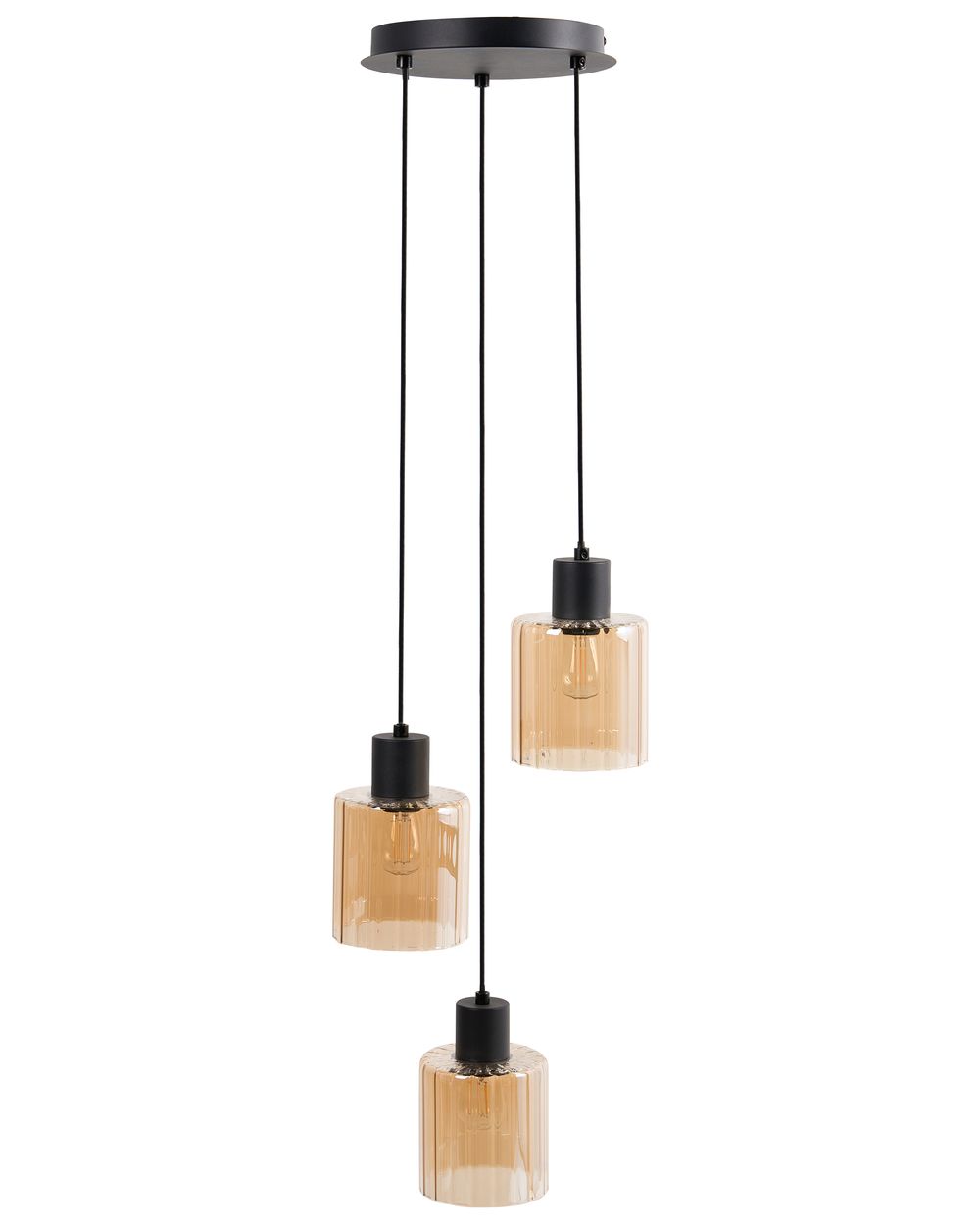 Riippuvalaisin 3 kantaa KITARE Lasi Beige