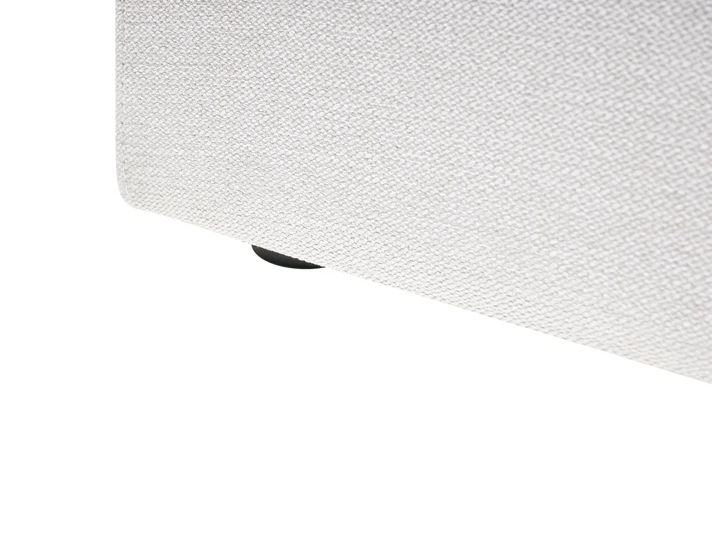 Ottoman Bed BASTON Fabric Off-White 160 x 200 cm (EU King Size)_997048