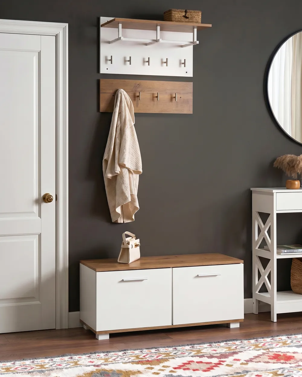 Hallway Set ESTEVAN White